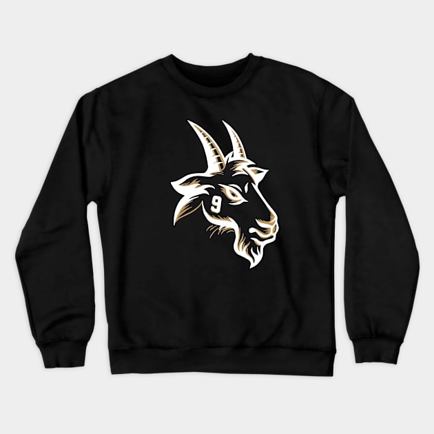 BREES THE GOAT, New Orleans Saints themed Crewneck Sweatshirt by FanSwagUnltd